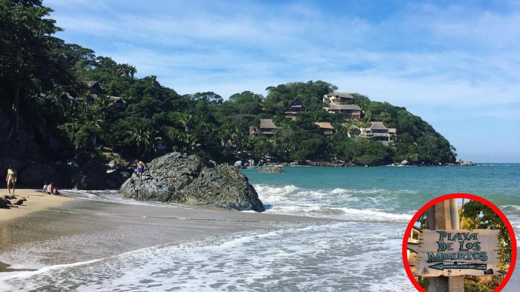 La playa de Nayarit a la que llegas caminando entre los muertos