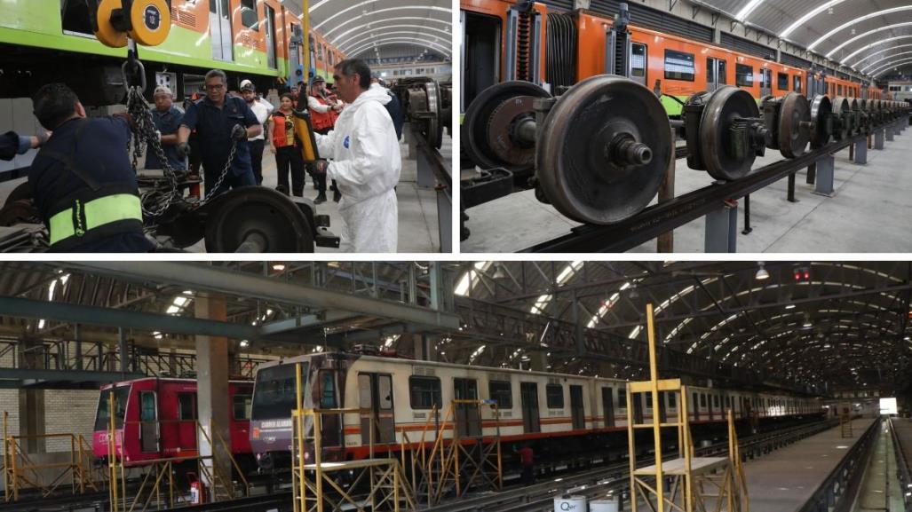 Talleres del Metro se modernizan para dar mejor servicio e impulso a la Línea A