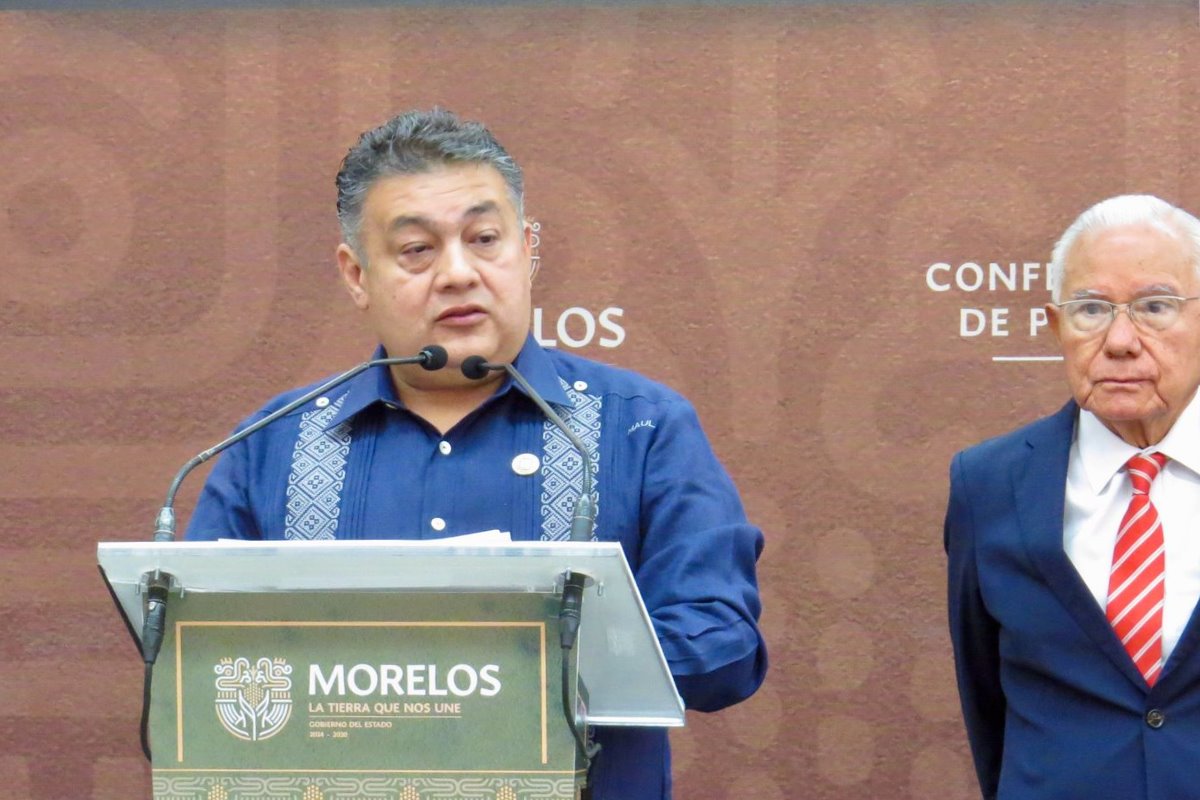 Secretario de Seguridad de Morelos, Miguel Ángel Urrutia Lozano. Créditos: POSTA México/David Monroy.