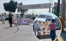 Madres buscadoras bloquean la López Portillo, exigen dar con desaparecidas en Ecatepec