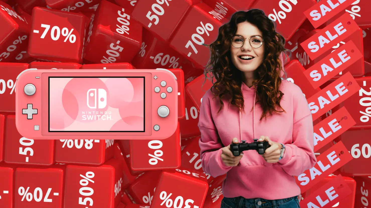 Liverpool ofrece Nintendo Switch Lite con más del 50% de descuento. Foto: Canva | Switch.