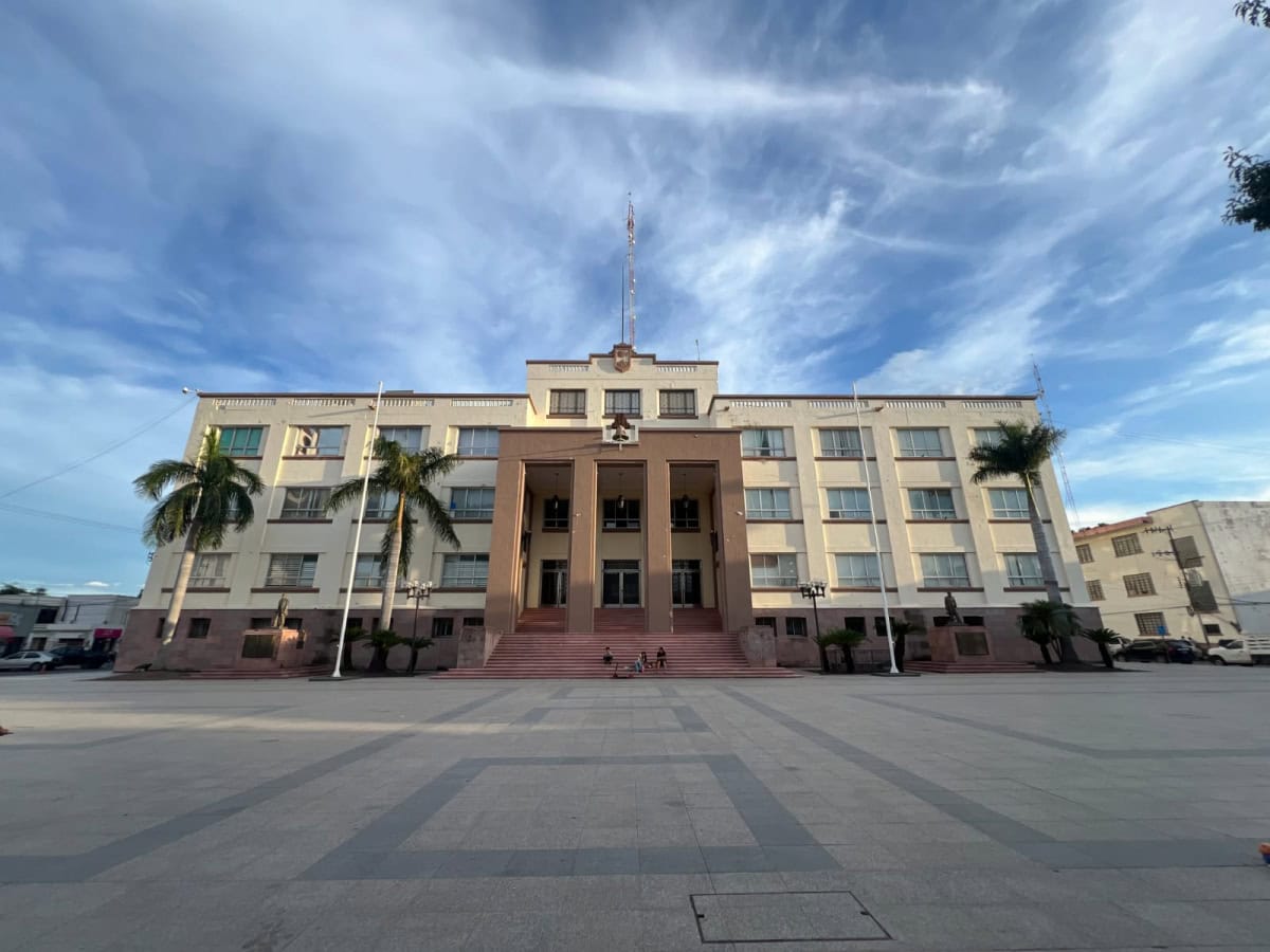 Palacio de Gobierno en Ciudad Victoria. Foto: Redes Sociales