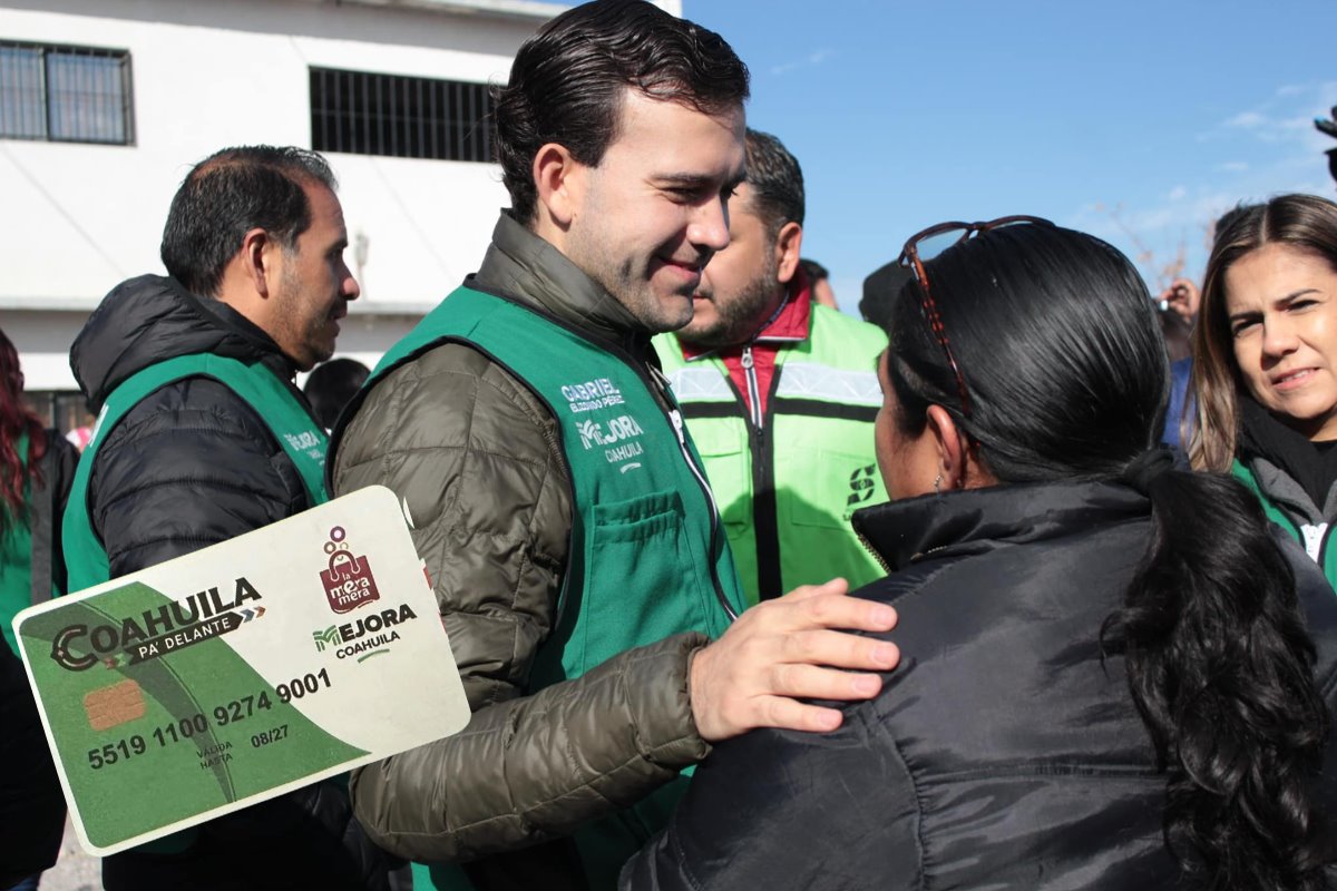 Este programa forma parte de la iniciativa Mejora Coahuila, cuyo objetivo es fortalecer la economía familiar y mejorar la calidad de vida de los coahuilenses./Foto: Gabriel Elizondo