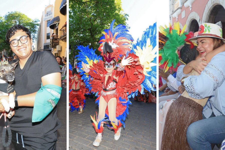 Carnaval Mérida 2025 arranca lleno de color y alegría con el desfile infantil