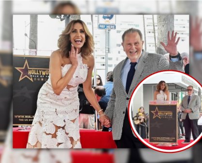 Lili Estefan y Raúl de Molina develan sus estrellas en Hollywood