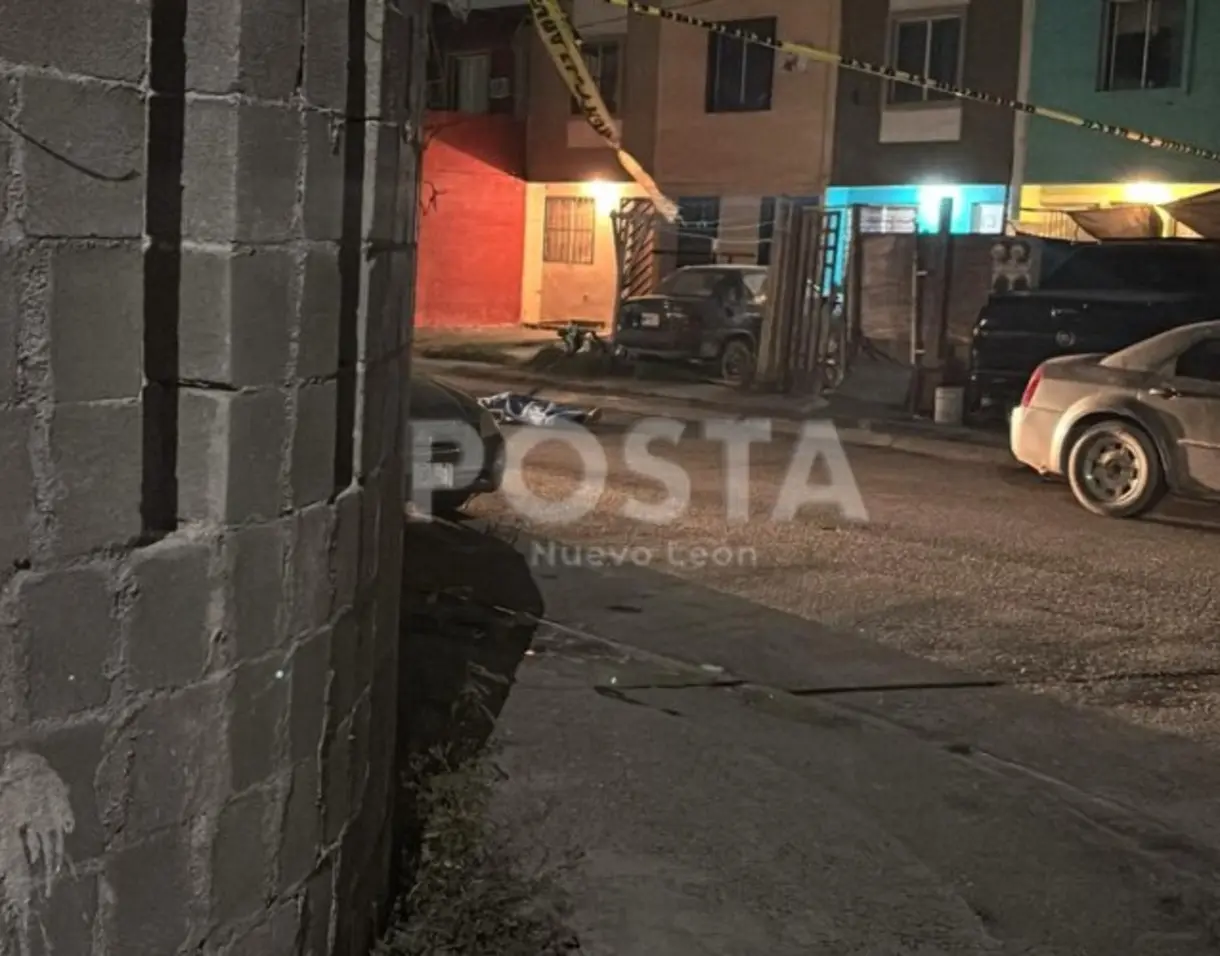 Calle donde ocurrió la ejecución de la mujer en el municipio de El Carmen. Foto: POSTA MX.