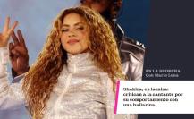 Shakira, en la mira: Critican a la cantante por su comportamiento con una bailarina