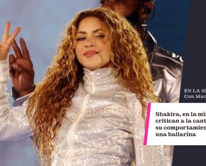 Shakira, en la mira: Critican a la cantante por su comportamiento con una bailarina