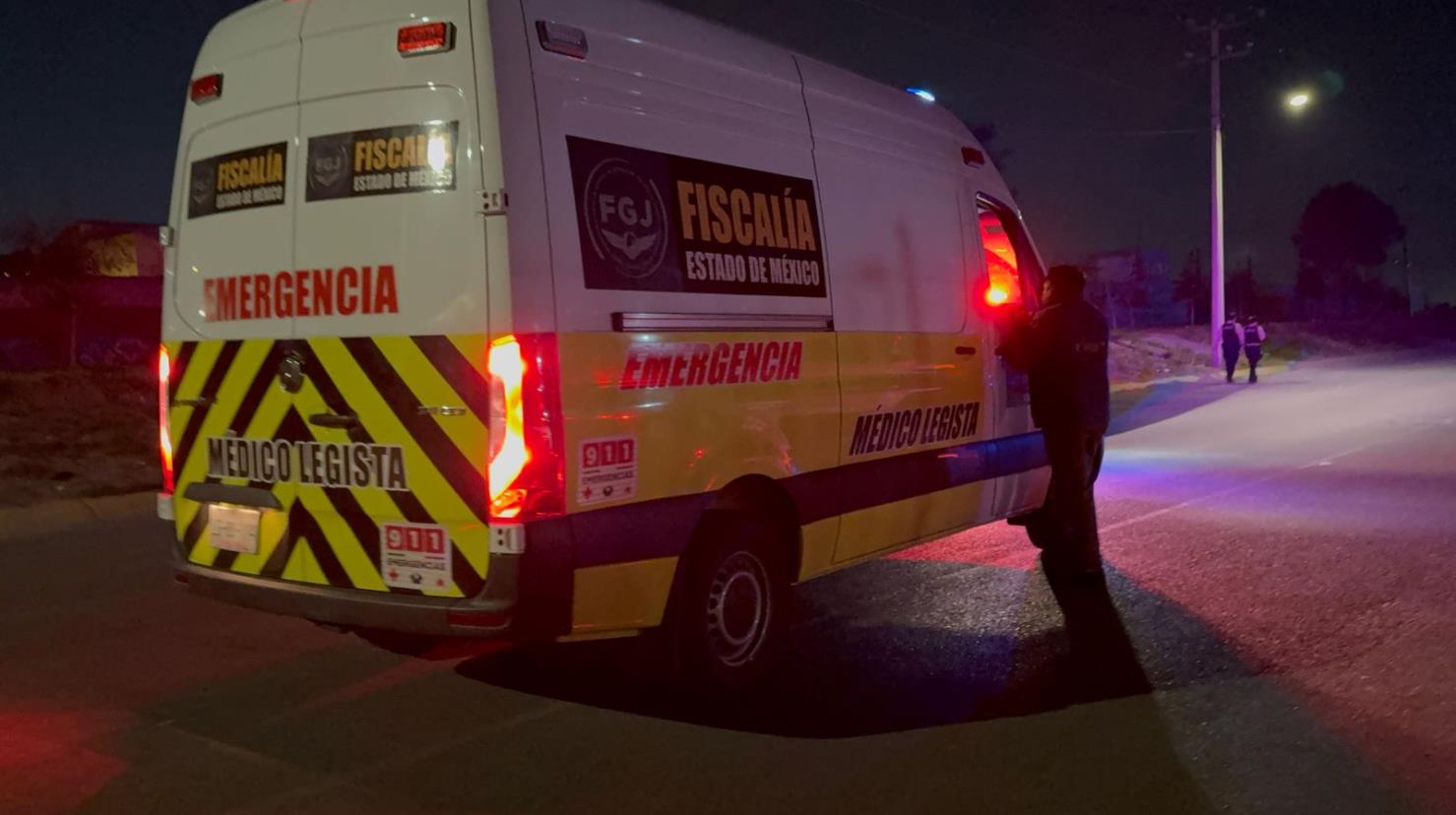 La persona lesionada fue trasladada a emergencias para su atención médica. Imagen: Fernando Cruz