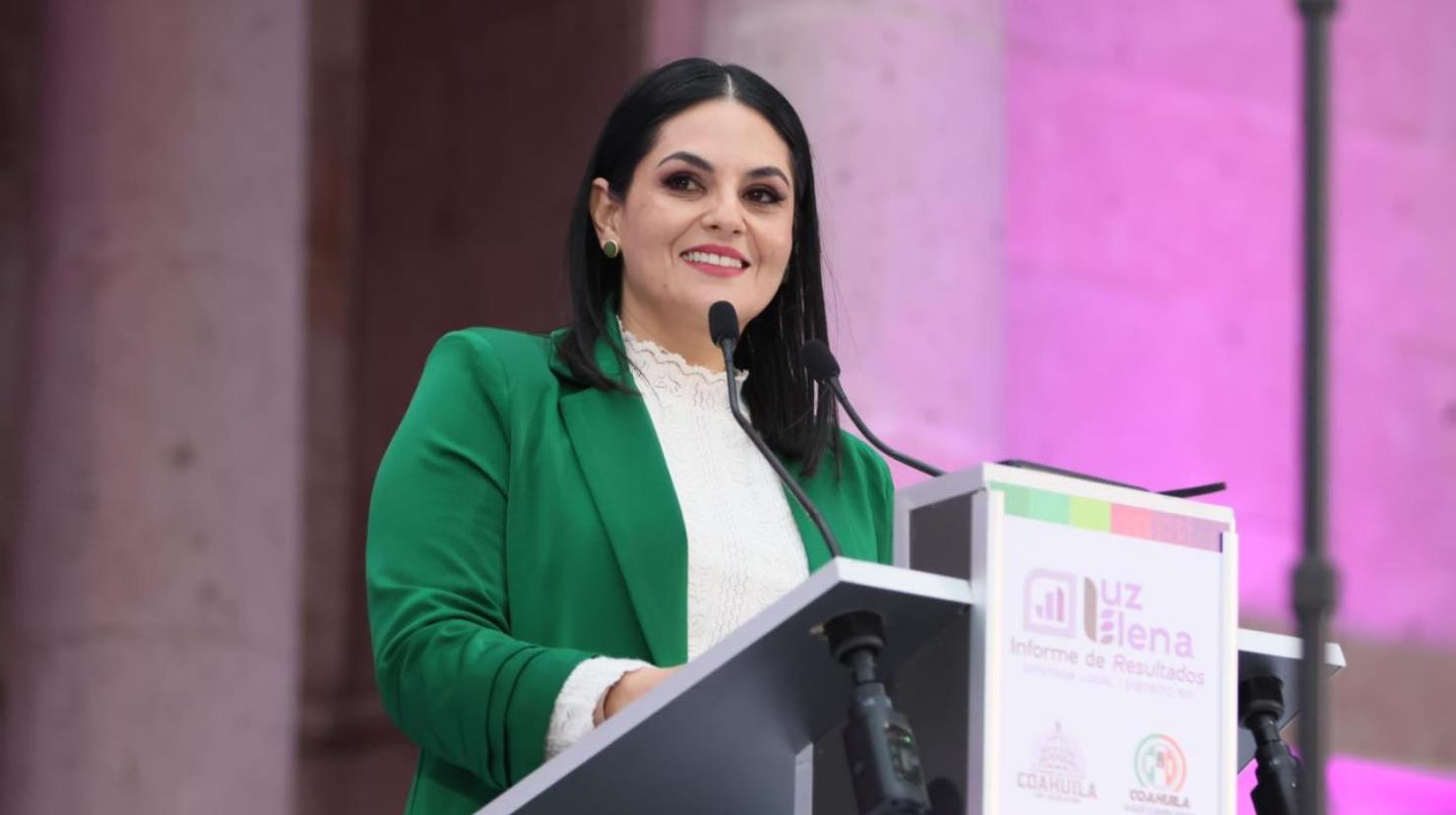 Luz Elena destacó la cercanía con  la gente. (Fotografía: Luz Elena Morales)