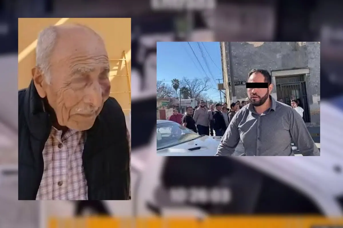 Procesan a Abraham N por golpear al abuelito Daniel. Fotos de 24/7 Mxli.