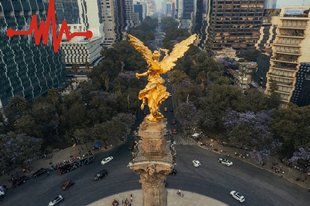 Imagen ilustrativa de sismo en CDMX. Foto: Canva