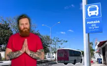 Vecinos de Santa Cruz Palomeque en Mérida exigen mejoras en el transporte público