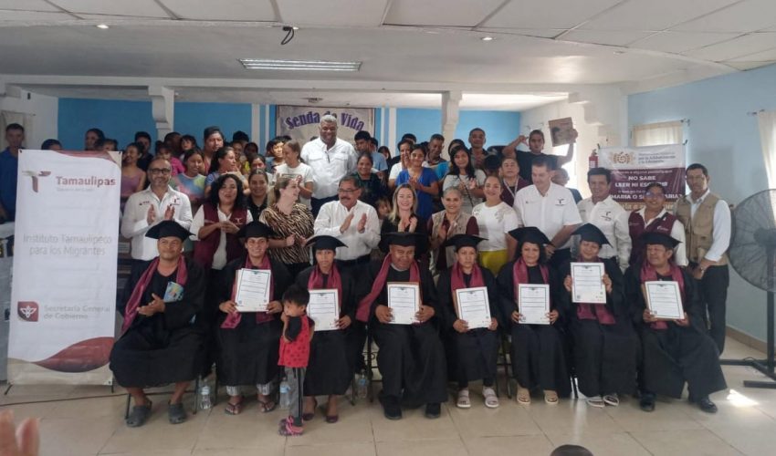 Diversas actividades se realizan dentro de los albergues preparados. Foto: Gobierno de Tamaulipas