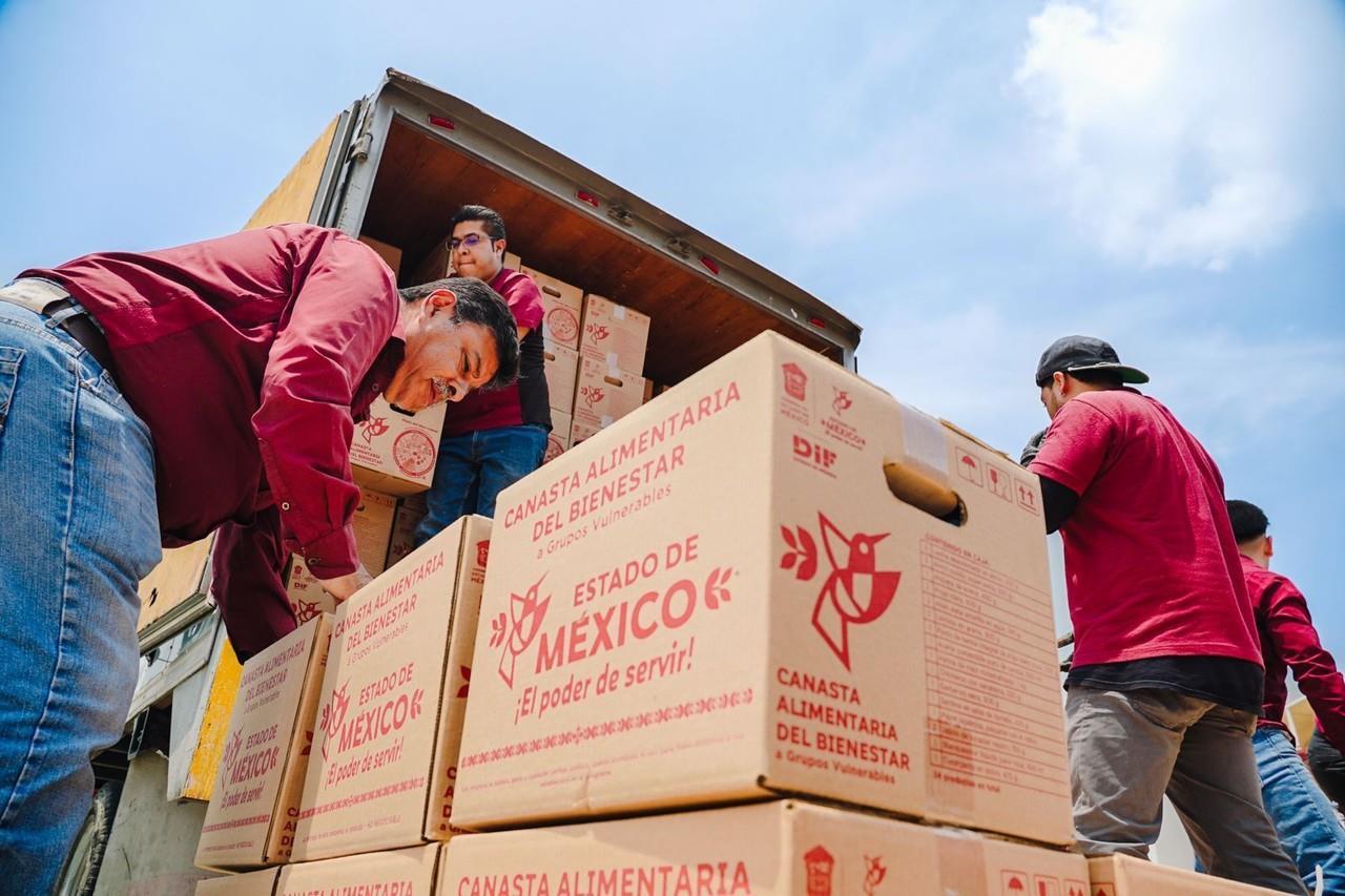 Las canastas alimentarias buscan mejorar la calidad de vida de las familias más necesitadas. Imagen: GEM