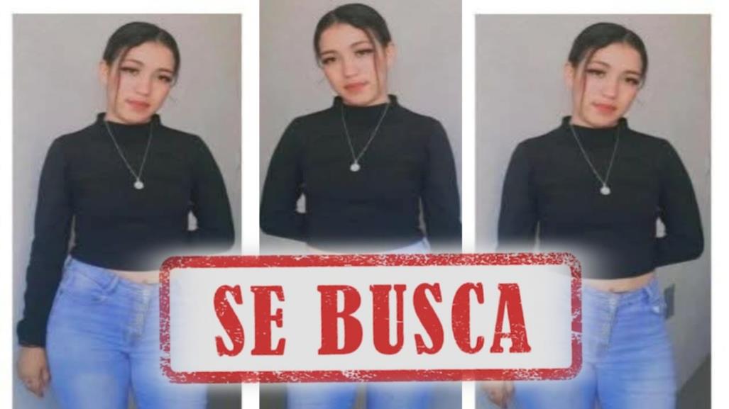 Buscan a joven de 15 años desaparecida en Durango 