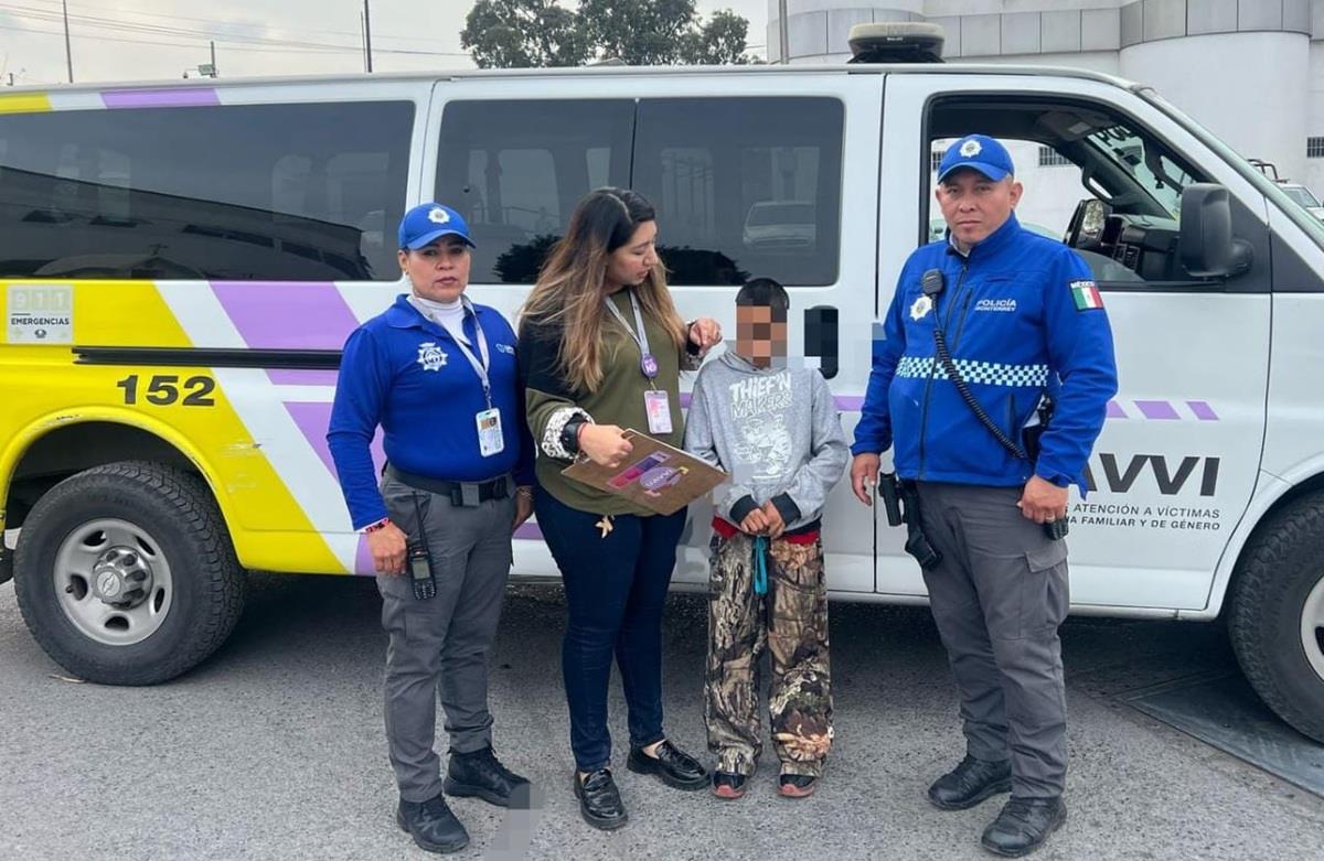 El hallazgo ocurrió alrededor de las 13:30 horas. Foto: Policía de Monterrey