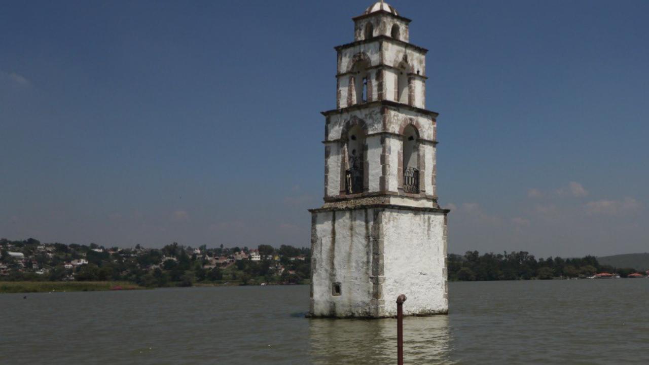 Este es el Pueblo Mágico del Edomex que tiene una iglesia bajo el agua. Foto: @EdomexTurismo