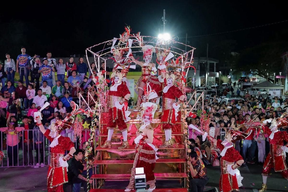 Arranque del Carnaval Tamaulipas 2025. Foto: Redes Sociales