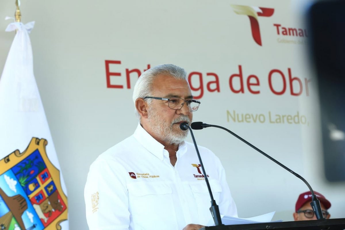 Pedro Cepeda Anaya, secretario de Obras Públicas de Tamaulipas. Foto: Redes Sociales