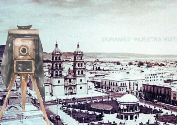 3 fotografías antiguas de la Catedral de Durango, principal monumento histórico de la ciudad