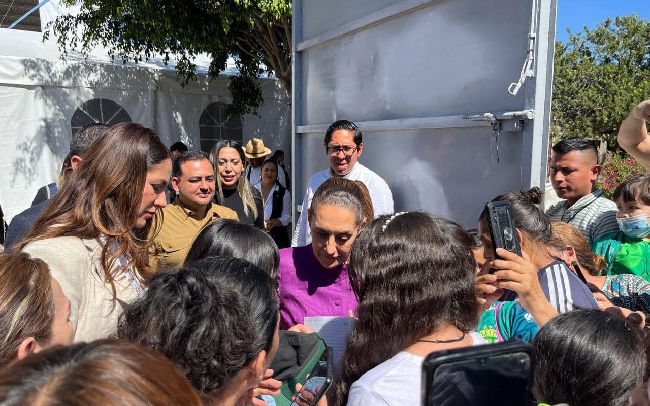 La presidenta Claudia Sheinbaum dijo que no le han confirmado la detención de Silvano Aureoles. Foto: Jesús Padilla