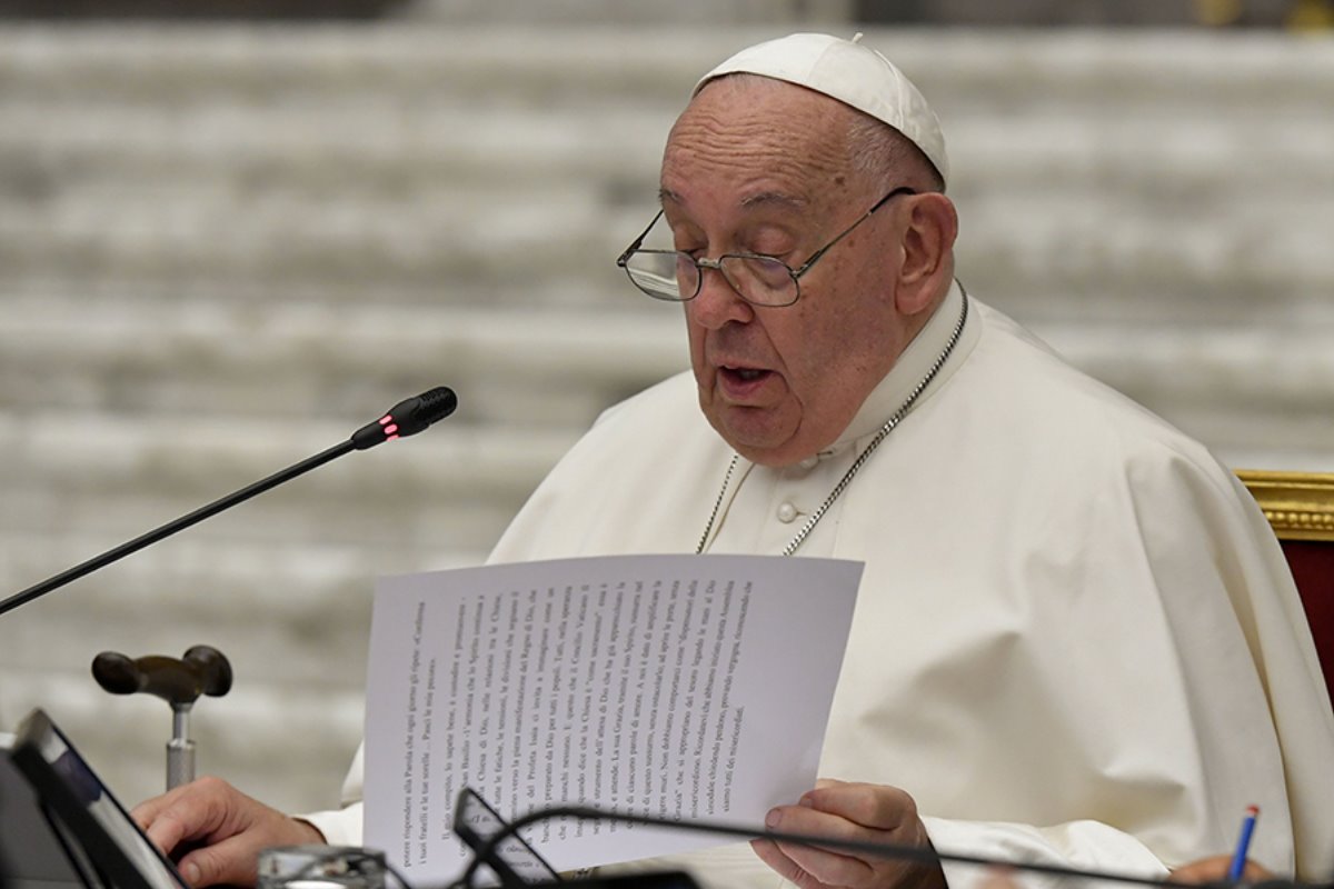 Papa Francisco en misa. Créditos: X (@CRMedia_Vatican).