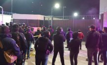 Protestan policías en Puebla, exigen salida del director Gustavo Alonso González Zapata