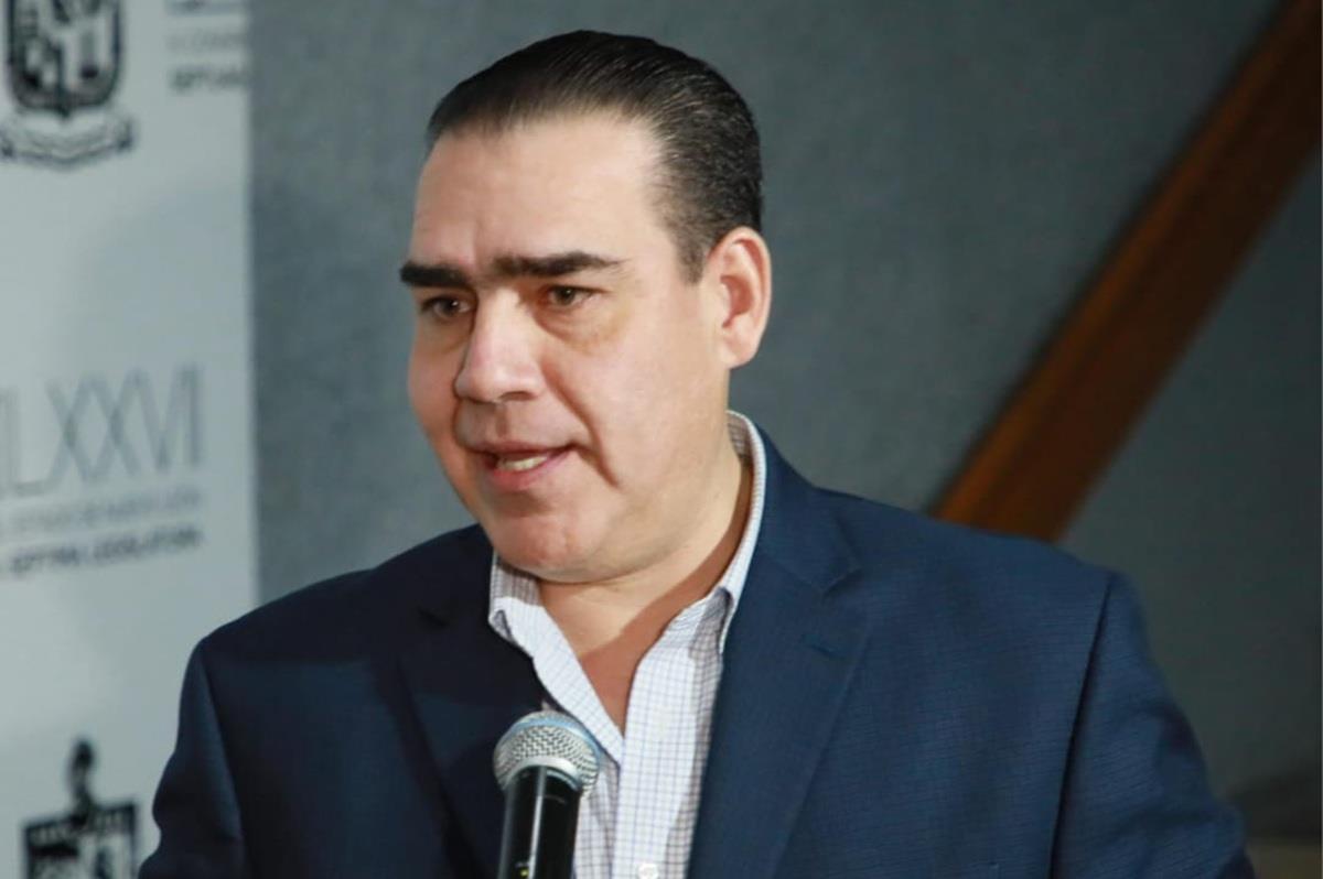 El Coordinador del Grupo Legislativo del PRI, Heriberto Treviño Cantú. Foto: Congreso de Nuevo León