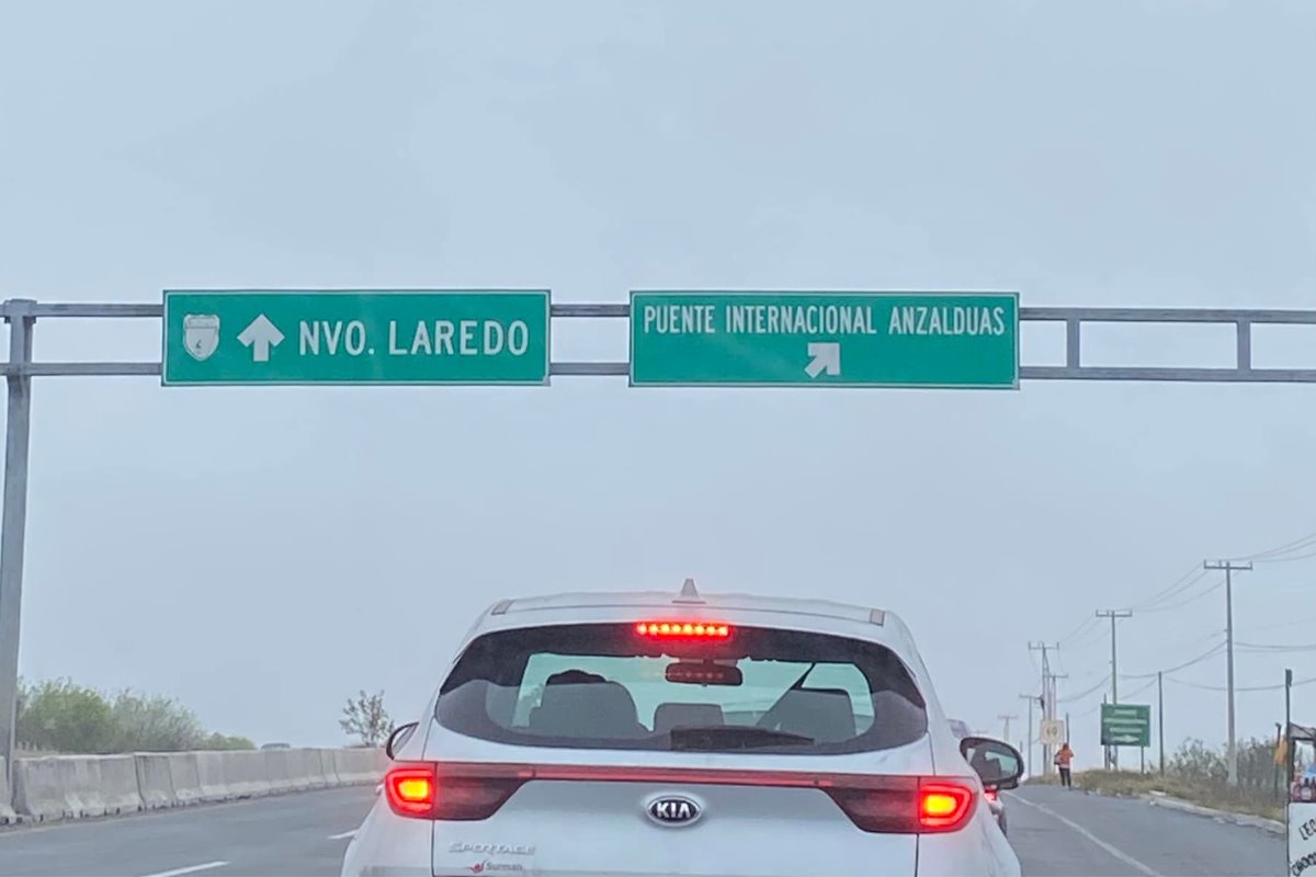 Puente Internacional Anzalduas | Foto: redes sociales