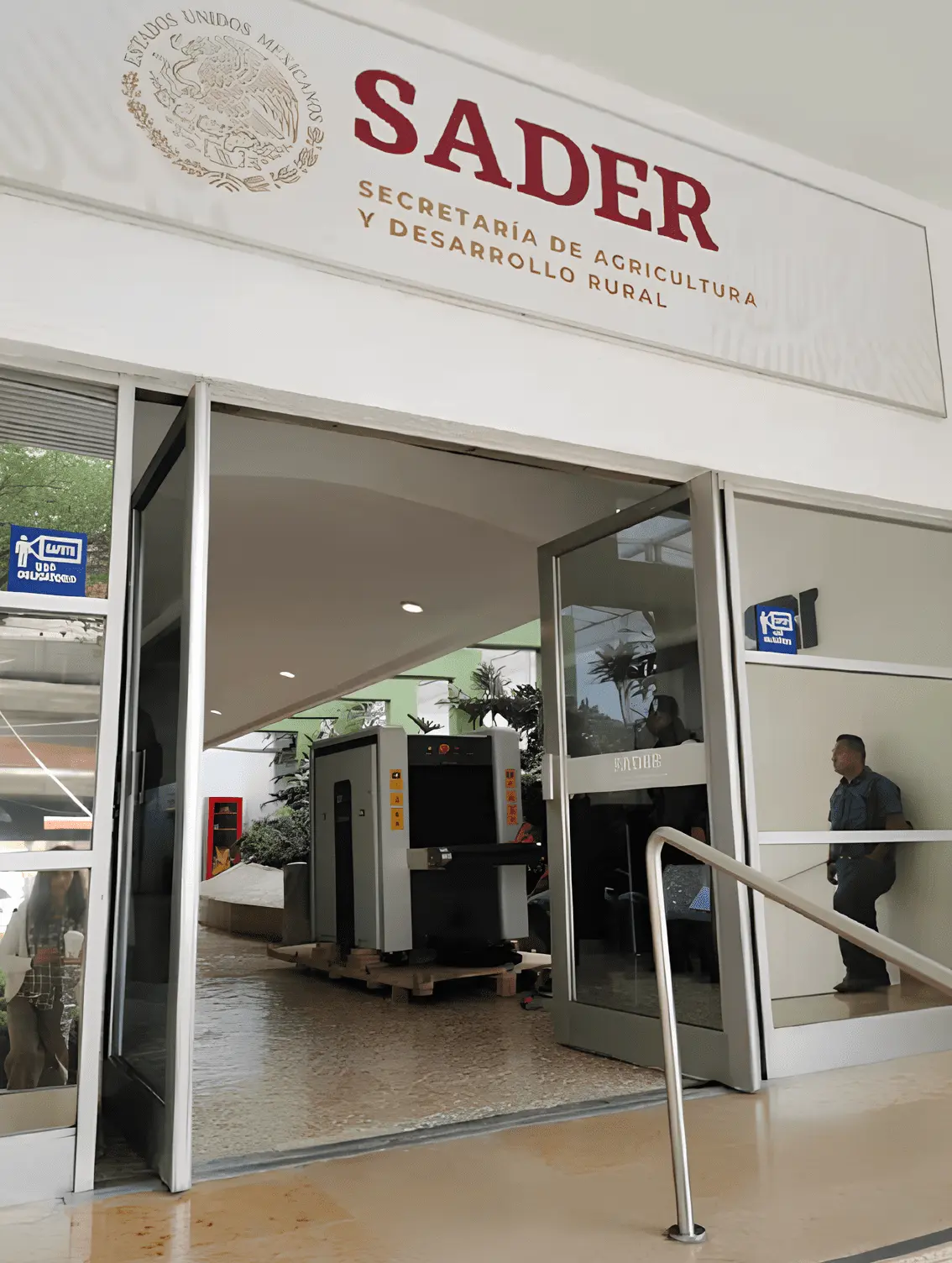 Instalaciones SADER. Foto: Redes Sociales