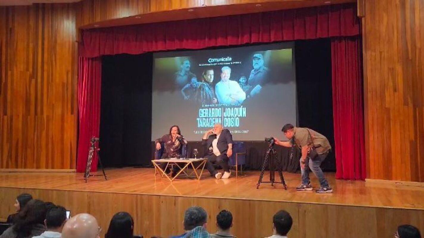 Joaquín Cosío y Gerardo Taracena comparten su experiencia en cine con fanáticos regiomontanos Foto: Abraham Lopez