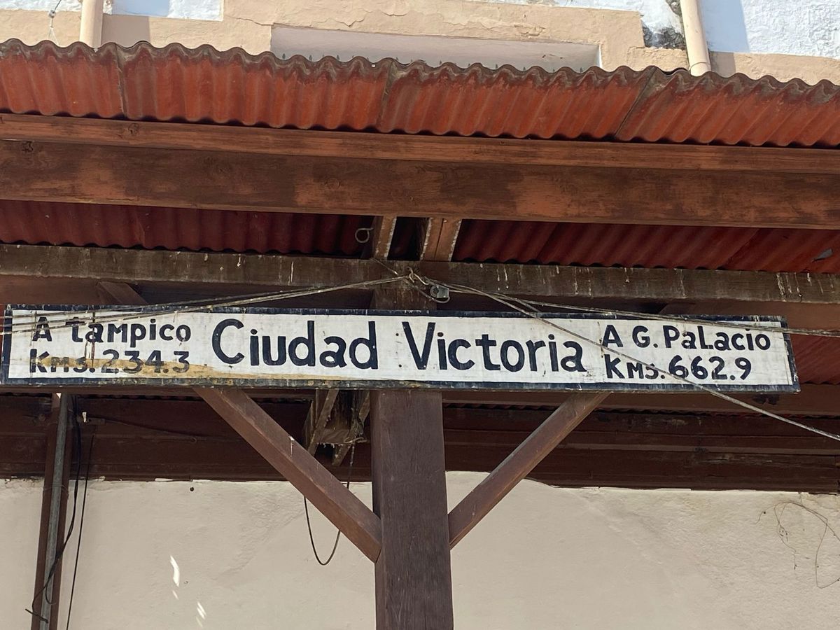 Estación de ferrocarril en Ciudad Victoria. Foto: Redes Sociales