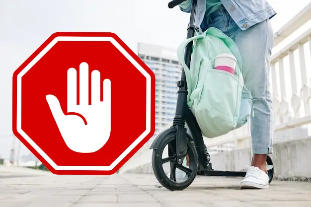Conductores de vehículos eléctricos como bicicletas y scooters podrán enfrentar multas. Imagen: Freepik/Canva.