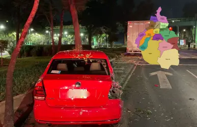 Trailero se queda dormido y provoca accidente en Iztapalapa