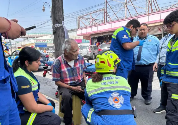 Atropellan adulto mayor en San Nicolás