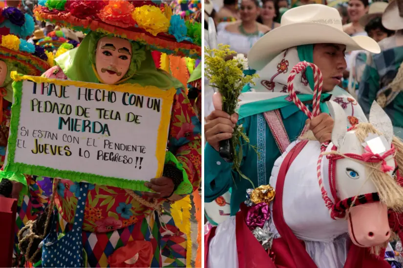 El carnaval zoque coiteco es el festival más importante de la ciudad de Ocozocoautla de Espinosa en el estado mexicano de Chiapas. Foto: María Inés Muñoz