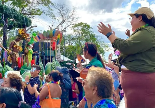 Carnaval "Amazónico" Mérida 2025 logra 184 mil visitantes en los primeros días