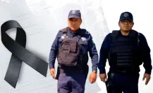 ¿Quiénes eran los dos policías caídos en ataque armado en Guadalupe?