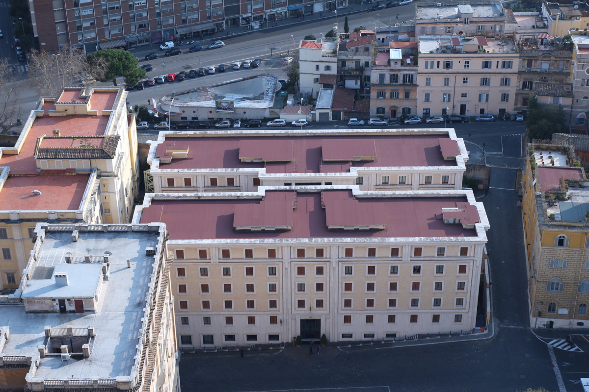 Casa Santa Marta. Foto: Wikipedia.