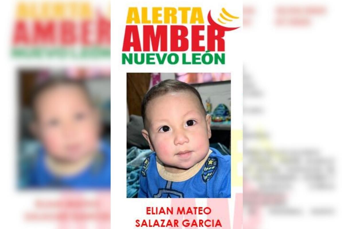 Alerta Amber del menor Elian Mateo Salazar García. Foto: Facebook Comisión Local de Búsqueda de Personas