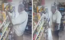 Hombre es captado robando en tienda de autoservicio y el video se hace viral