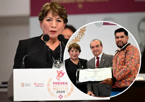 Delfina Gómez entrega Presea Edomex 2024; reciben reconocimiento 15 mexiquenses