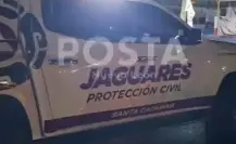 VIDEO | Choque en Santa Catarina deja tres heridos en la carretera a Saltillo