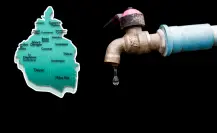 ¡Habrá corte masivo de agua en CDMX! Checa si tu colonia será afectada en marzo