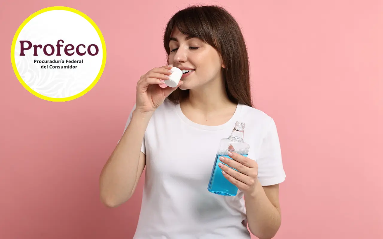 El enjuague es un complemento de la higiene bucal, advirtió la Profeco. Foto: Canva