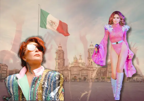¿Gloria Trevi y a Alejandra Guzmán en el Zócalo de la CDMX? 