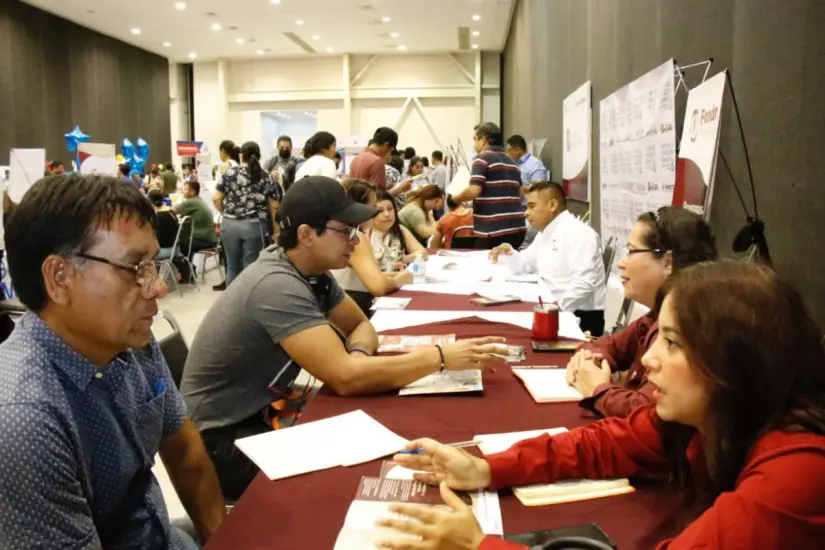 Feria del empleo. Foto: Sanju Pineda