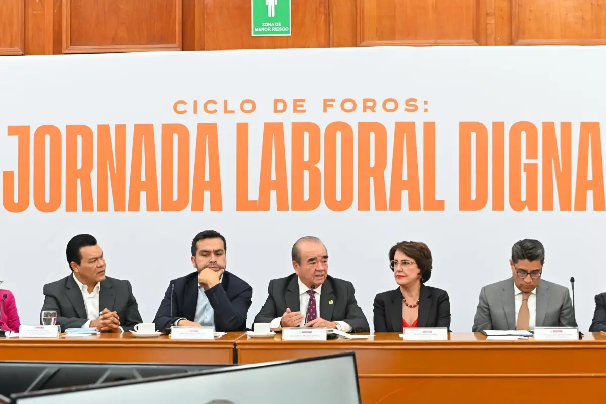 Sesión en el Congreso del Estado de México sobre la jornada laboral digna Foto: X(Twitter) @Legismex