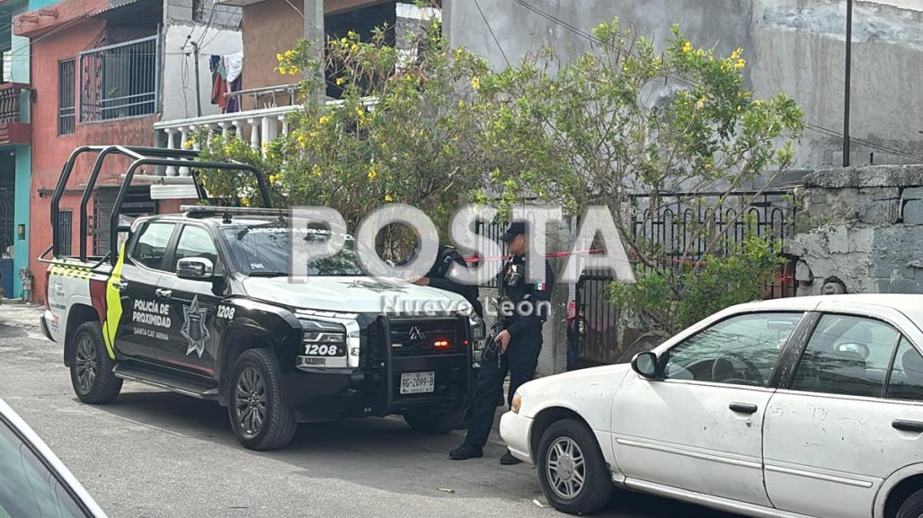 Investigan la muerte de un hombre en la colonia San Gilberto en Santa Catarina